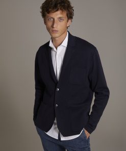 Cotton blend cardigan