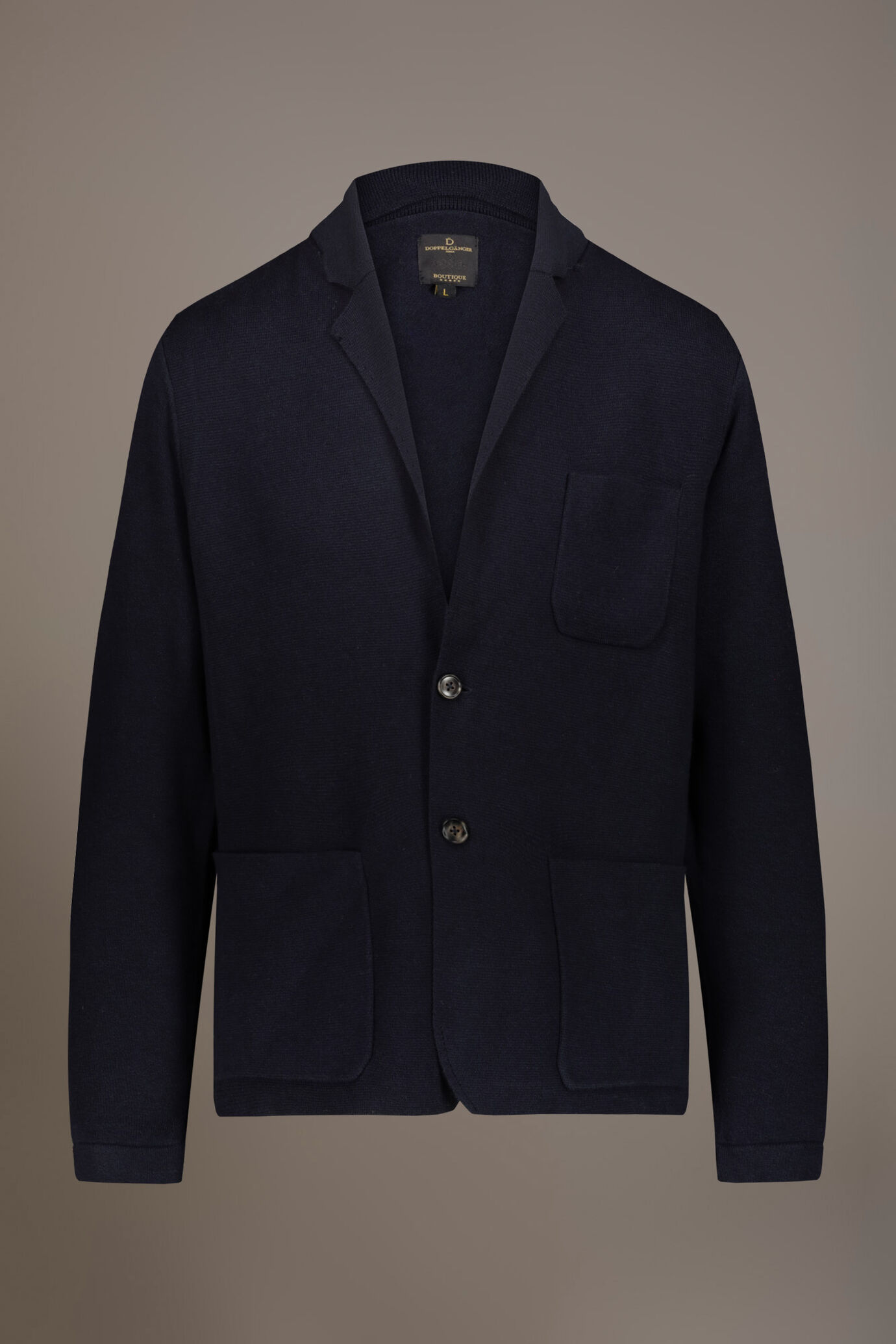Cotton blend cardigan - Image 3
