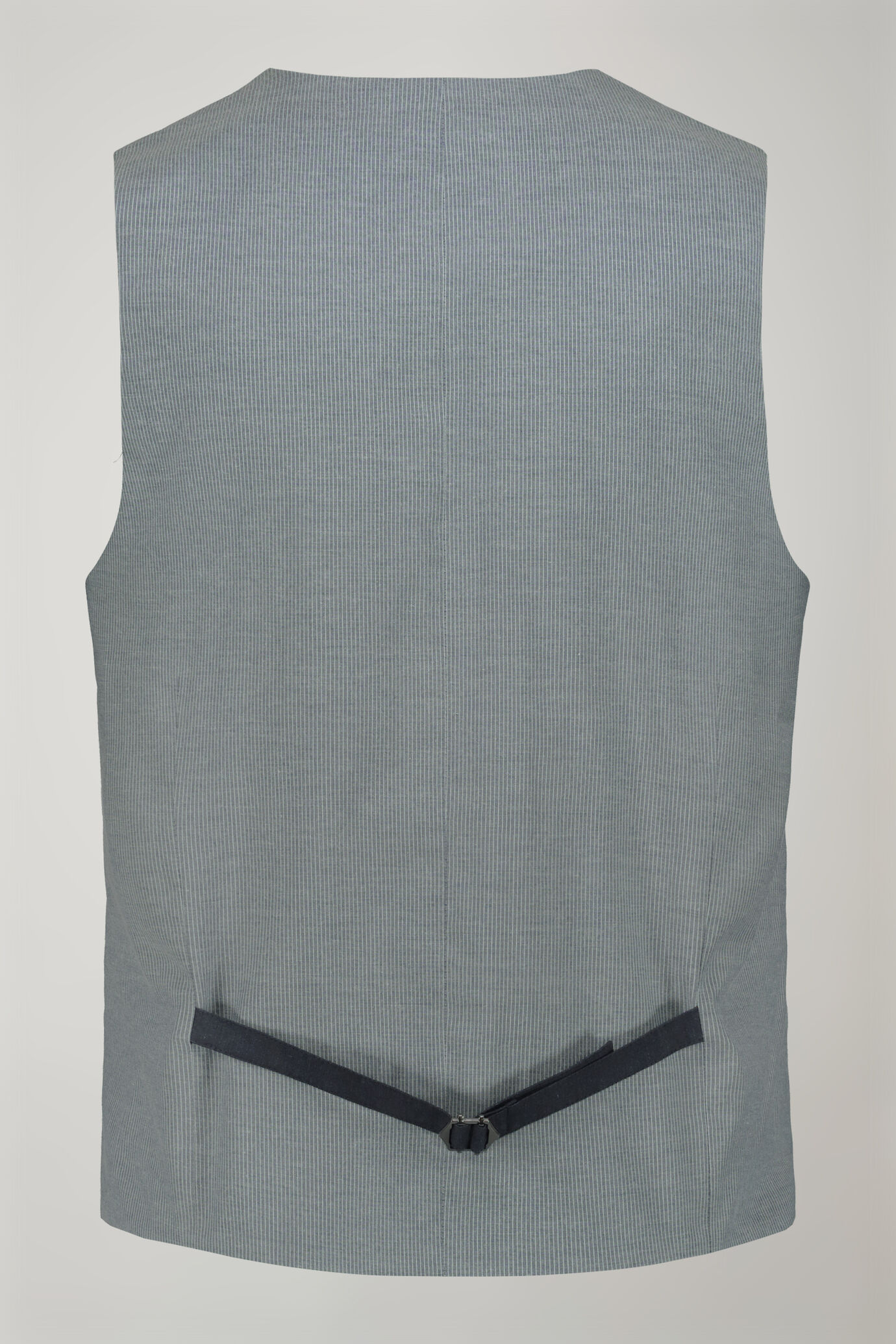 Mens classic vest in flamed fabric regular fit - Image 3