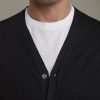 Men's sweater V collar 100% cotton regular fit - Thumbnail Image 2
