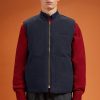 Men's reversible padded gilet in a regular fit - Thumbnail Image 1