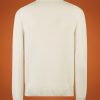 Men's regular fit zipped high neck cardigan in 100% cotton - Thumbnail Image 2