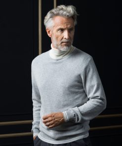 Turtle Neck[Grey Mel/Panna-S] Mf0060Dv