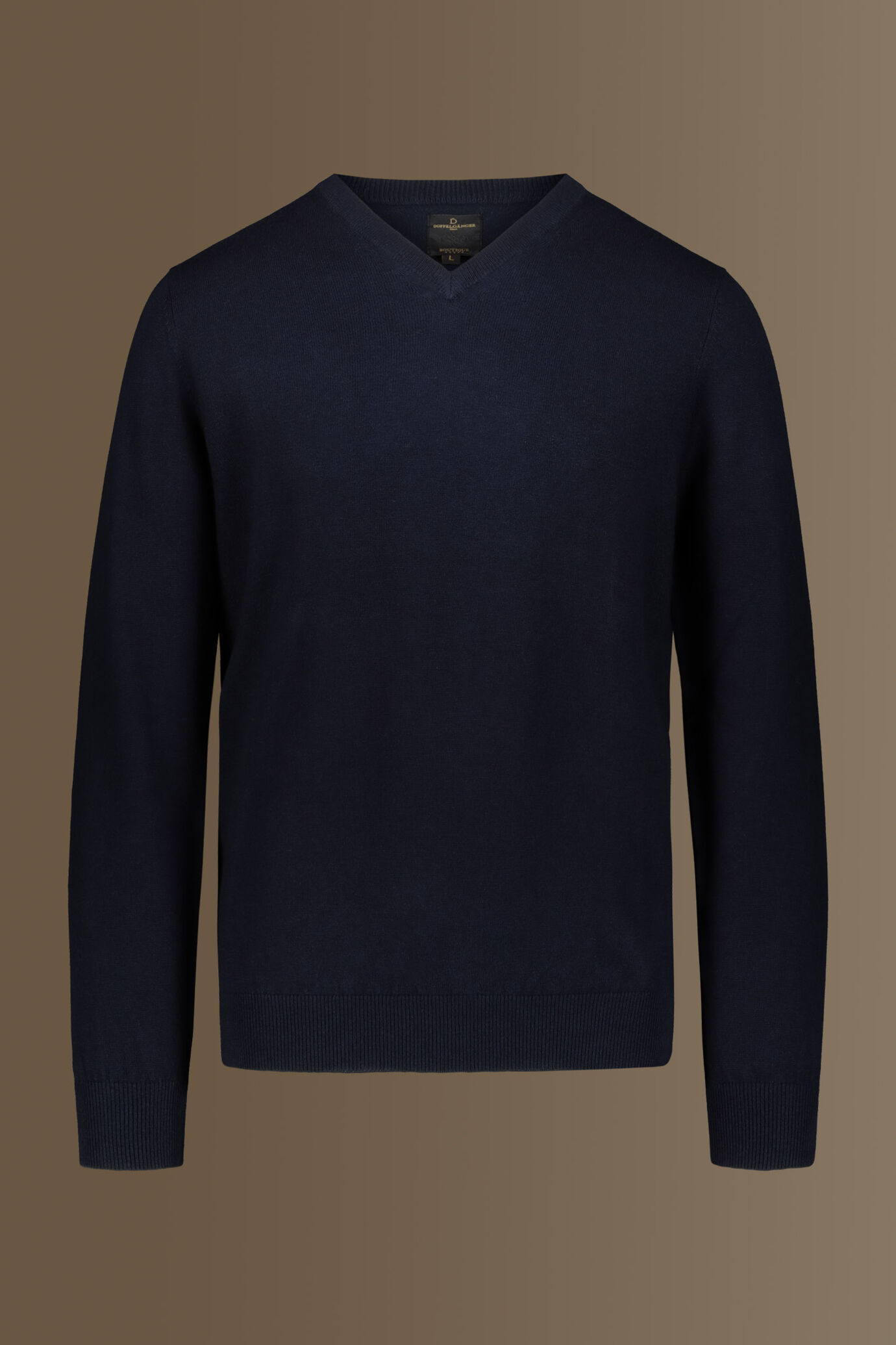 V Neck Sweater Dk Blue Mb2002Sv - Image 3