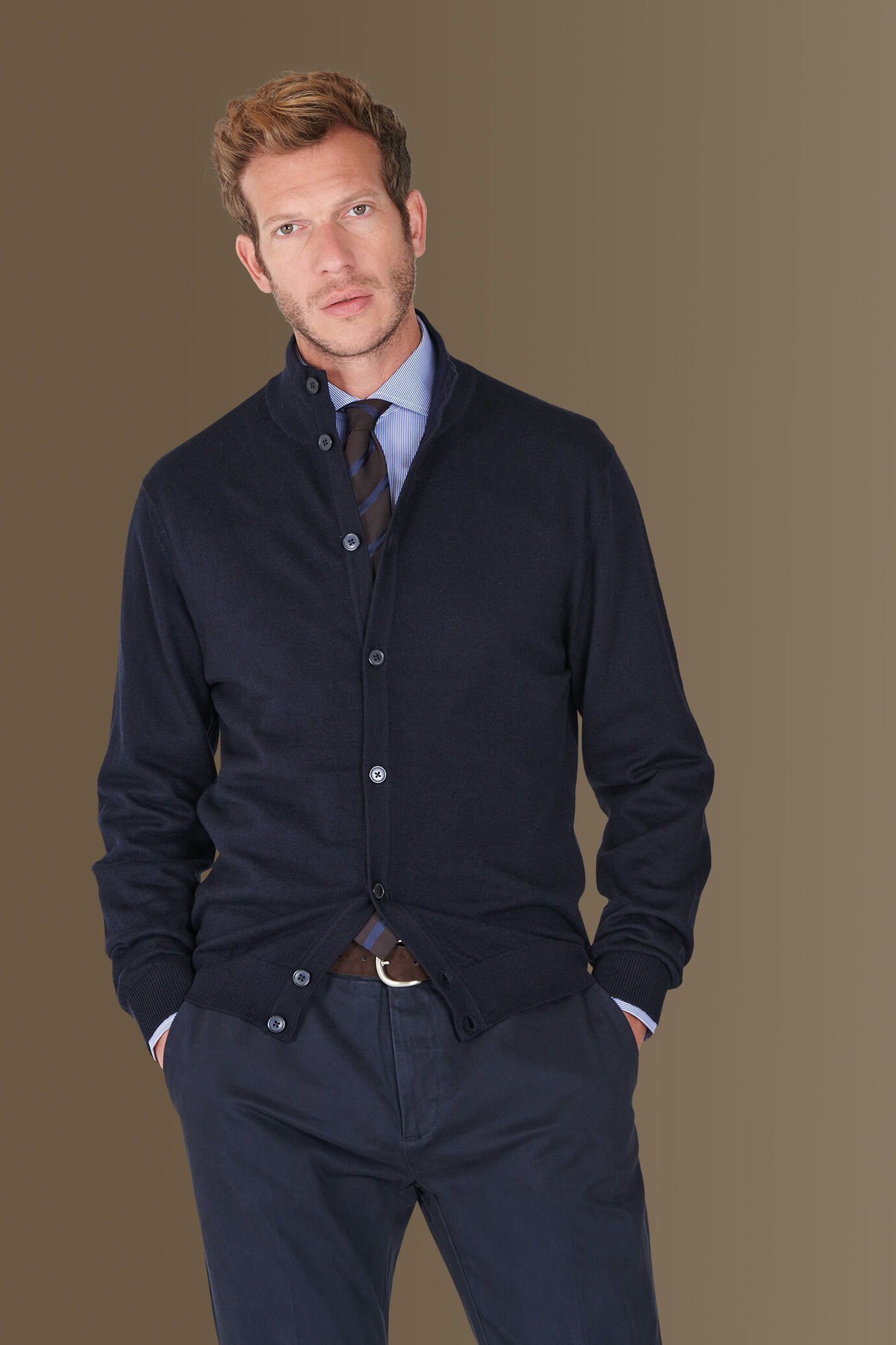 Full Buttons Cardigan Mb2009Fz - Image 1