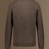 Round Neck Sweater Mf2504Gr - Thumbnail Image 2