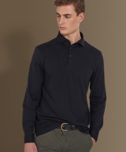 Long Sleeves French Collar Polopo 3003Ml