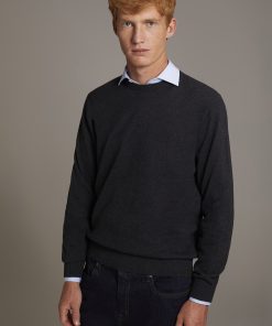 Doppelganger Round Neck Sweater 35Mb2001Gr