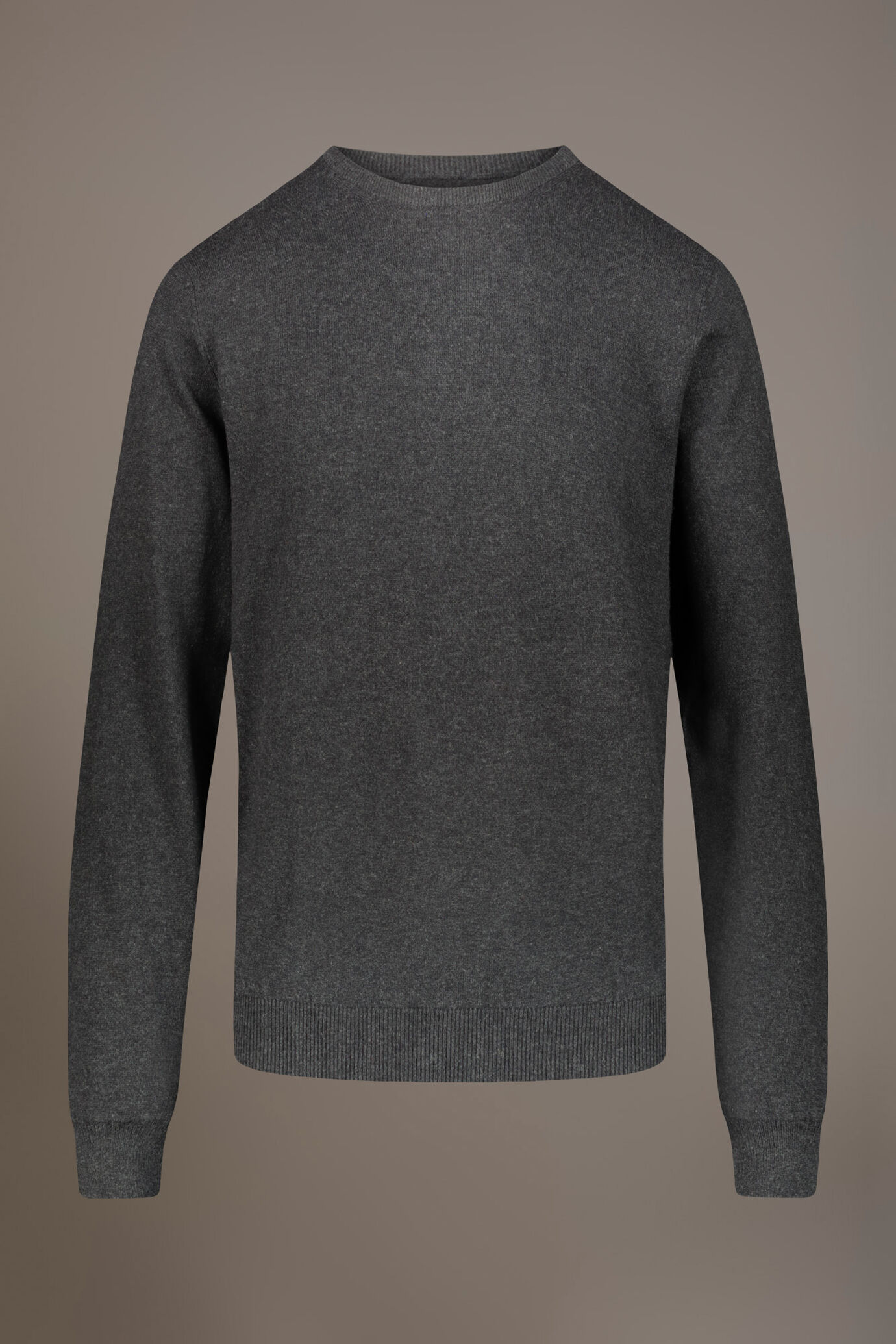Doppelganger Round Neck Sweater 35Mb2001Gr - Image 2