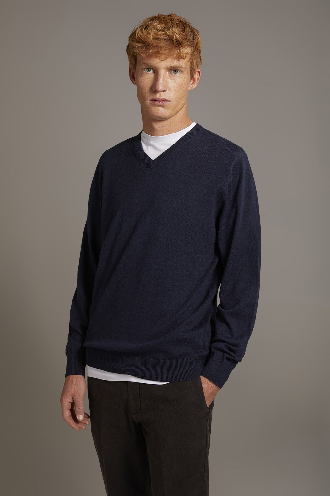 Doppelganger V Neck Sweater - Image 1
