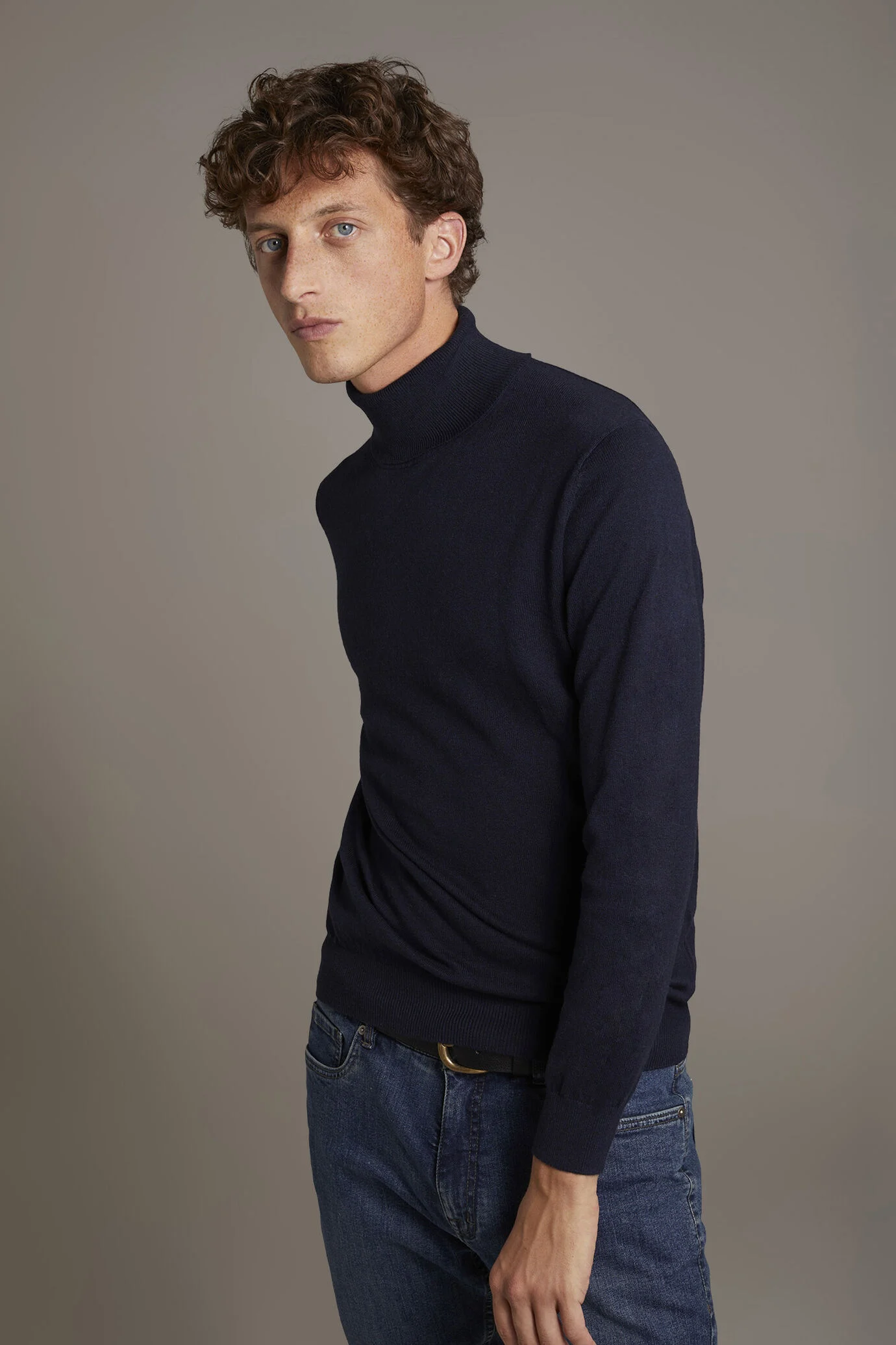 Doppelganger Turtle Neck Sweater 35Mb2003Dv - Image 1