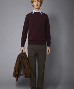 Round Neck 37Mf2530Gru Bordeaux