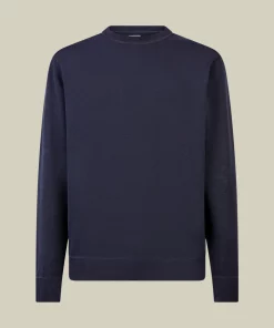 Round Neck Sweater Blue Navy Mb2020Gru