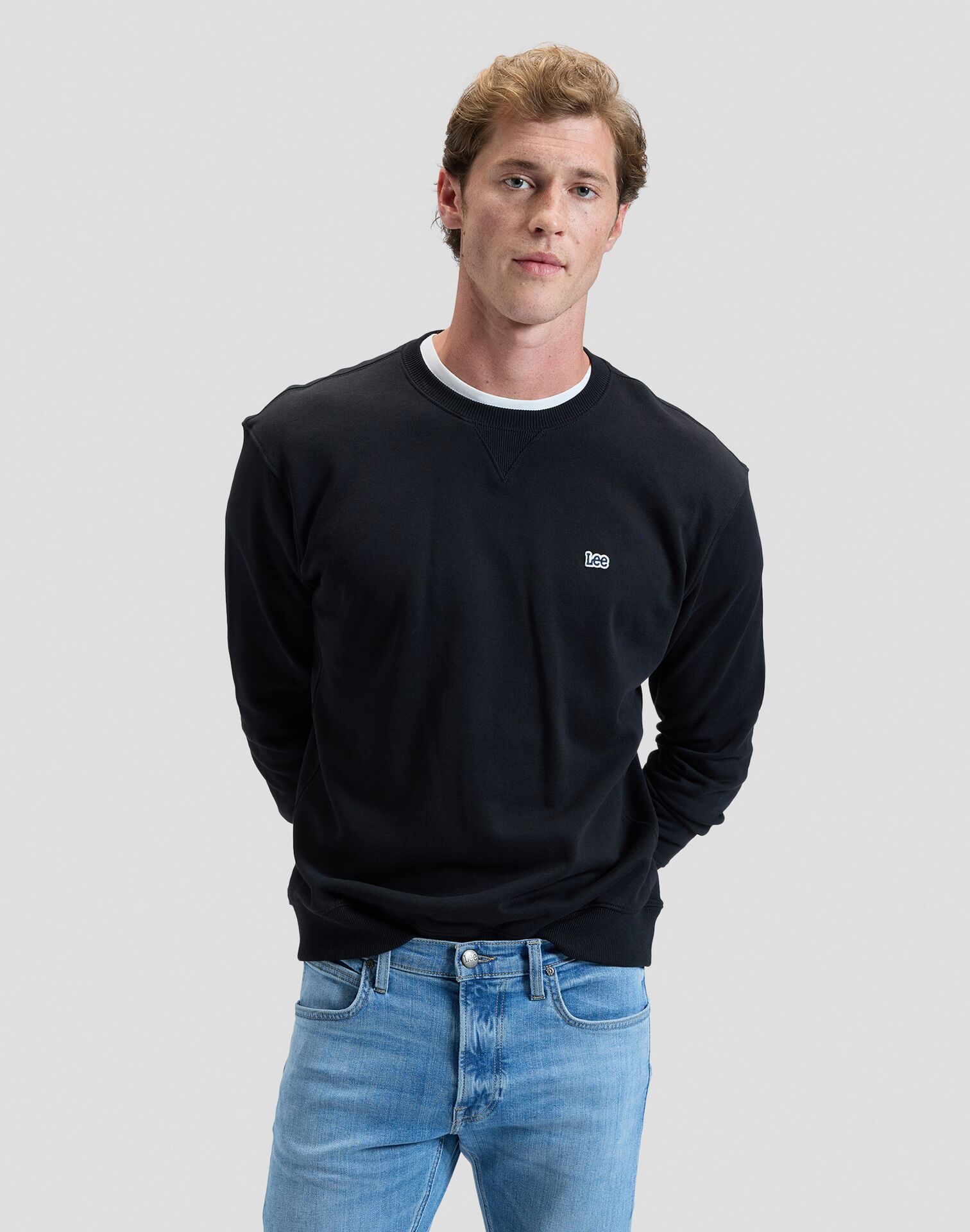 Lee PATCH CREW SWS BLACK - Image 3