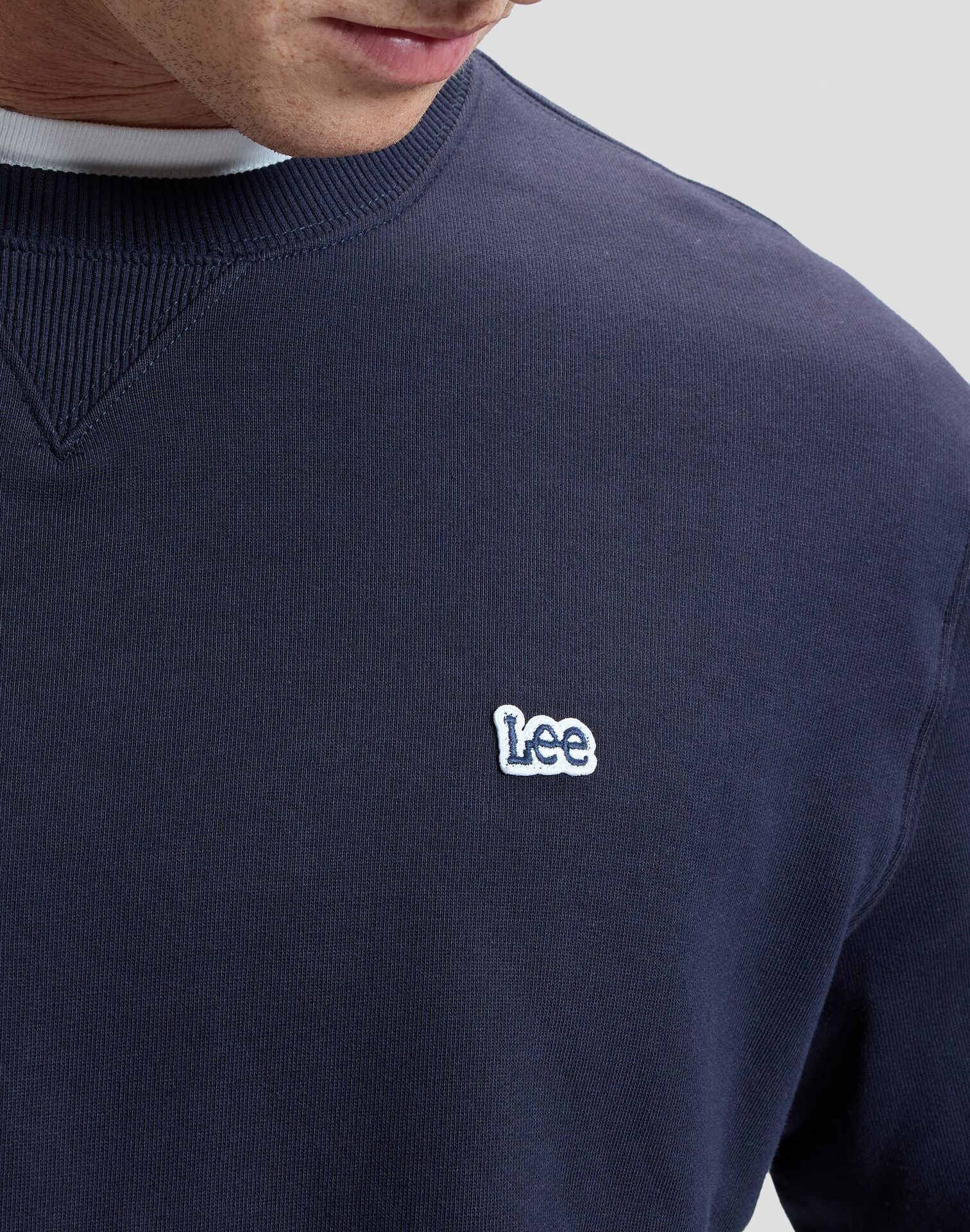 Lee PATCH CREW SWS MIDNIGHT NAVY - Image 1