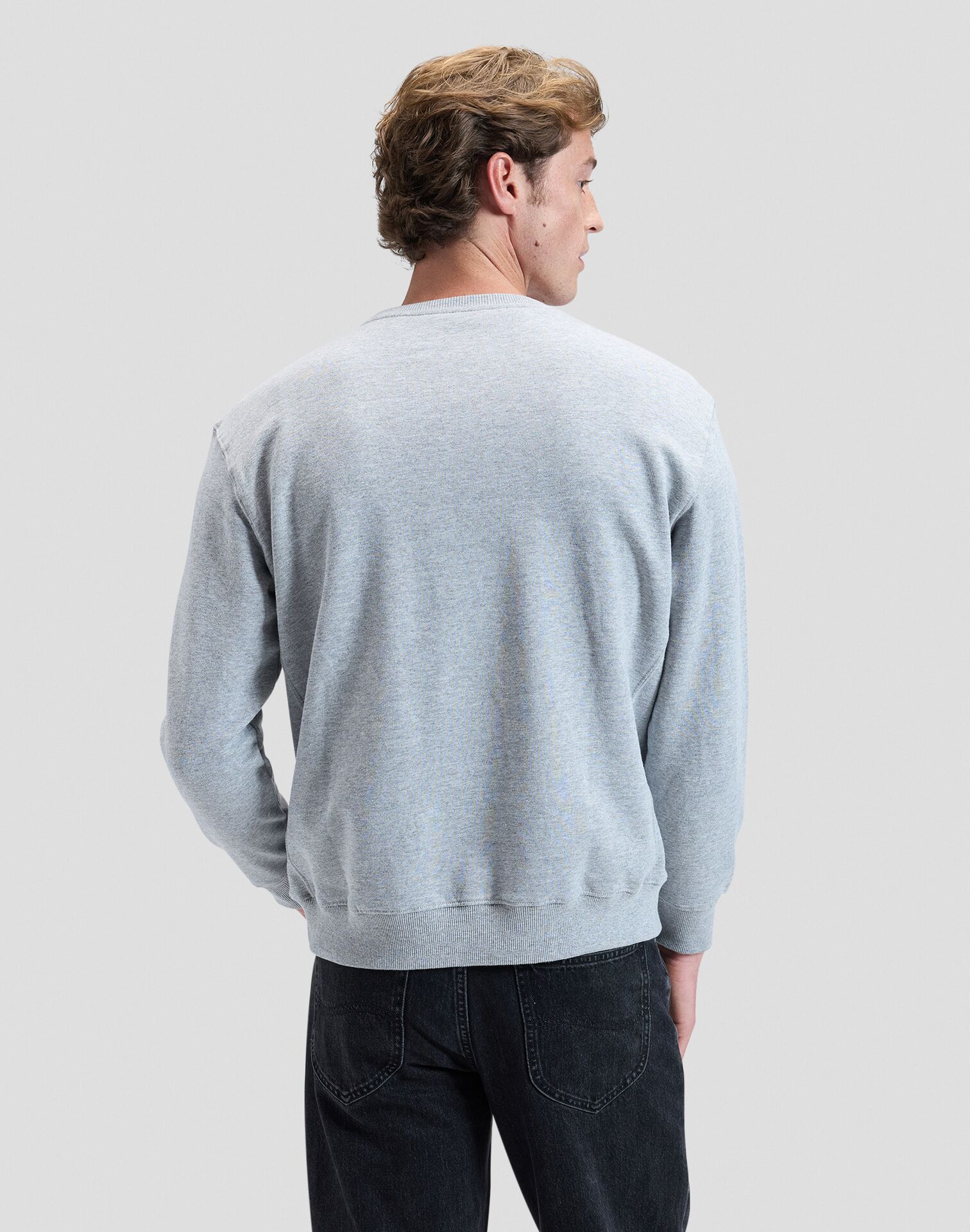 Lee PATCH CREW SWS GREY MELE - Image 3