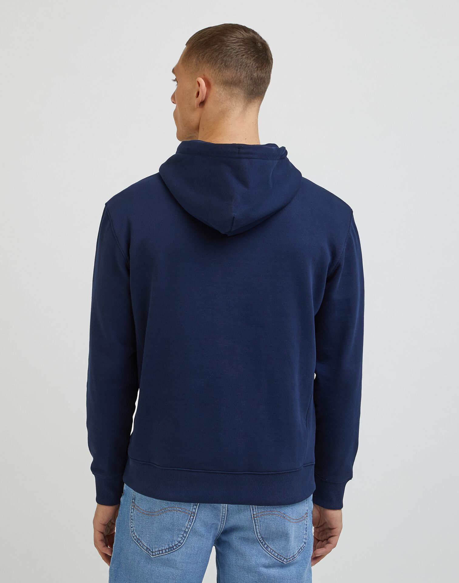 Lee Plain Hoodie Emperor Navy - Image 3