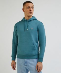 Alternative view of Lee Plain Hoodie Eden