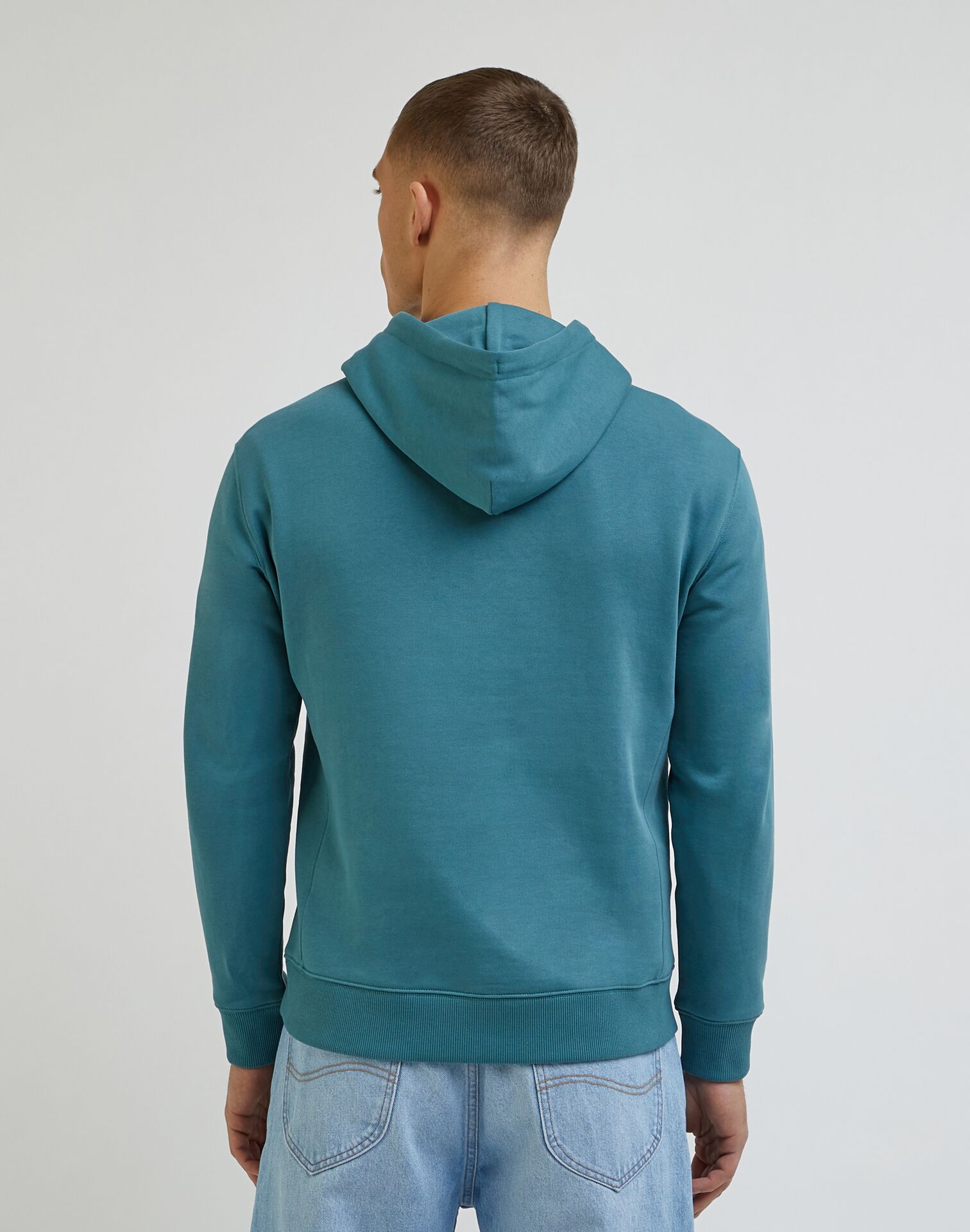 Lee Plain Hoodie Eden - Image 3