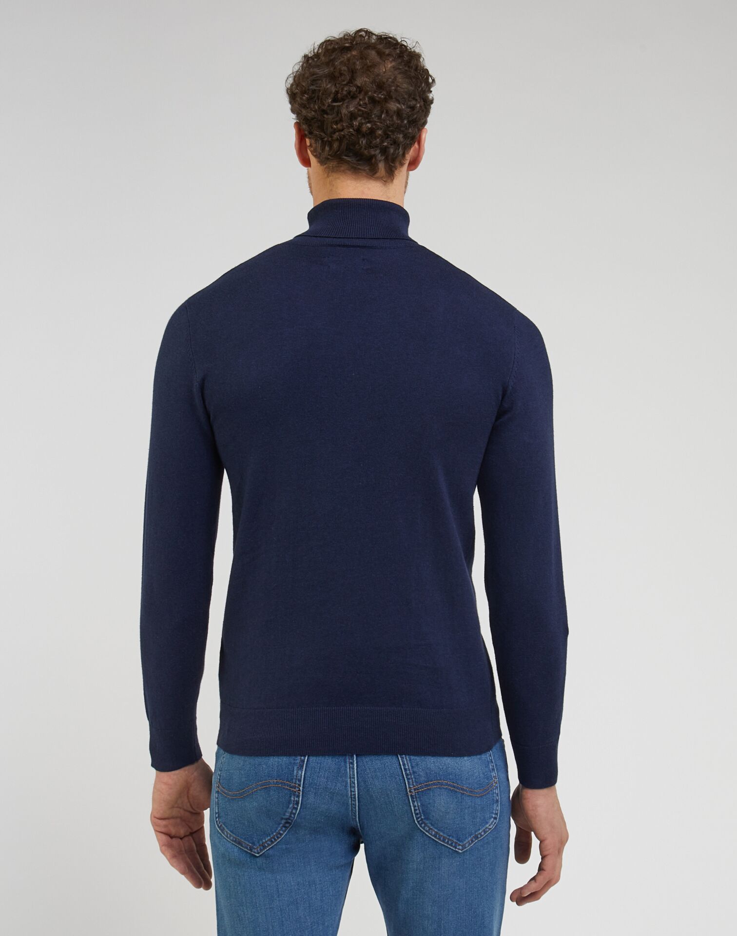 Lee High Neck Knit Sky Captain - Image 2