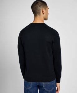 Alternative view of Lee CLEAN RAGLAN SWEATER BLACK