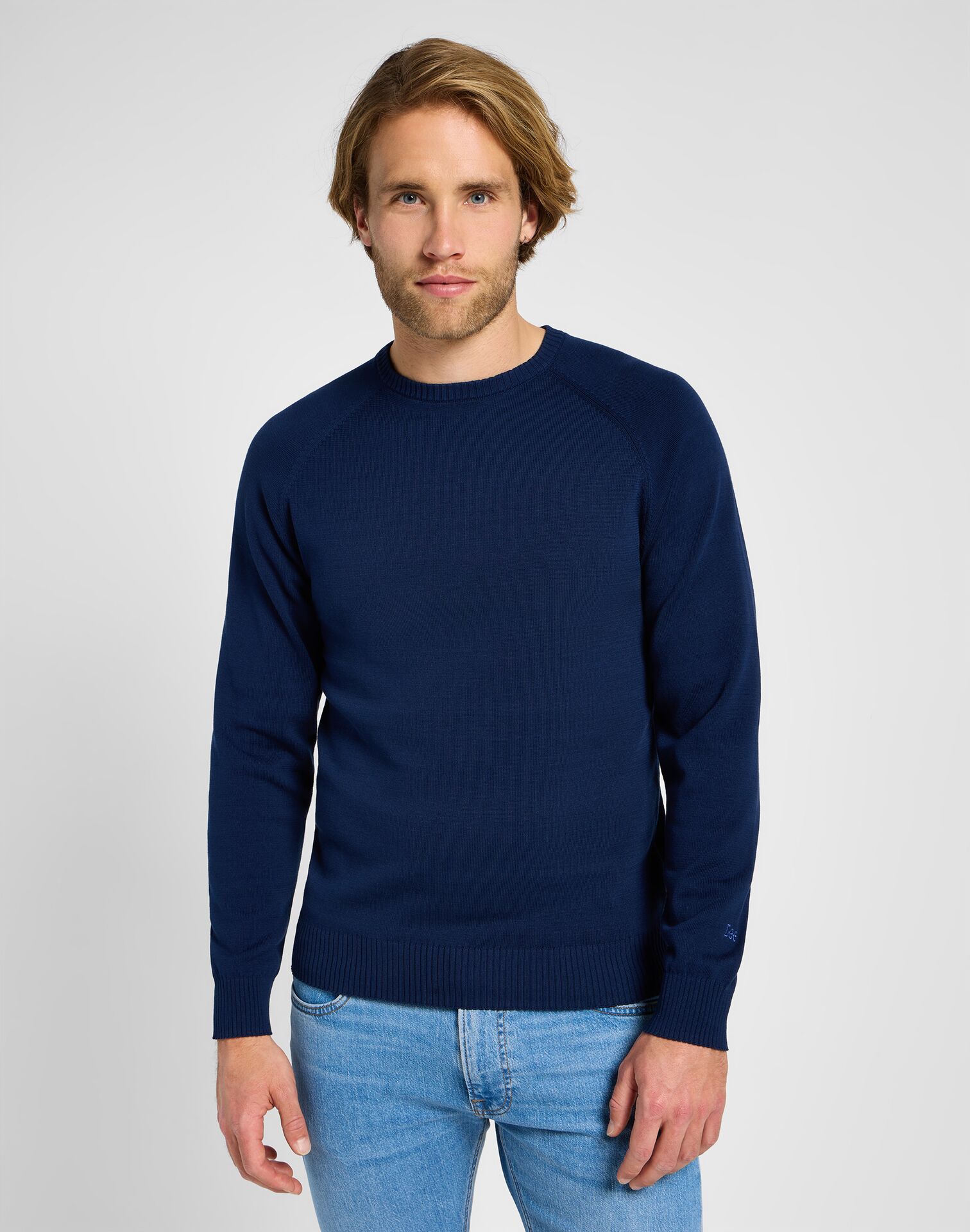 Lee CLEAN RAGLAN SWEATER TRUE NAVY - Image 2