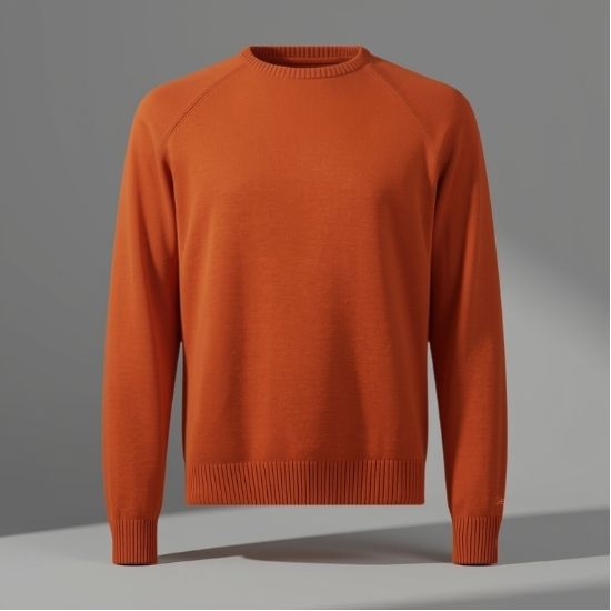 Lee Clean Raglan Sweater Sweet Maple - Image 1