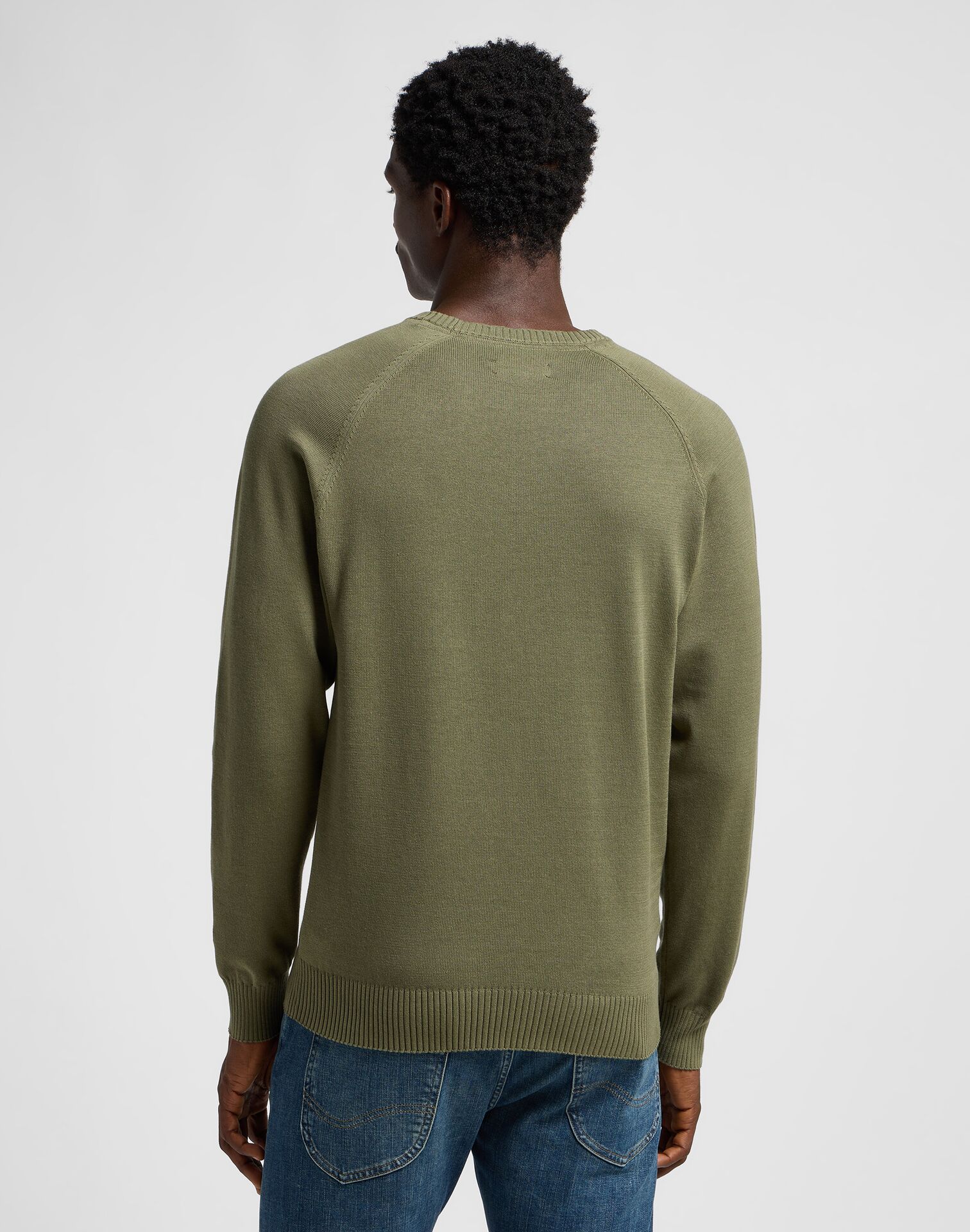 Lee Clean Raglan Sweater Mercantile Gre - Image 3