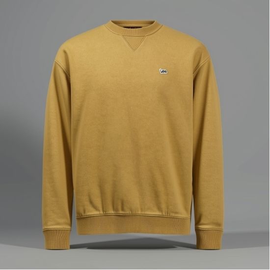 Lee Plain Crew Sws Glazed Ginger - Image 1