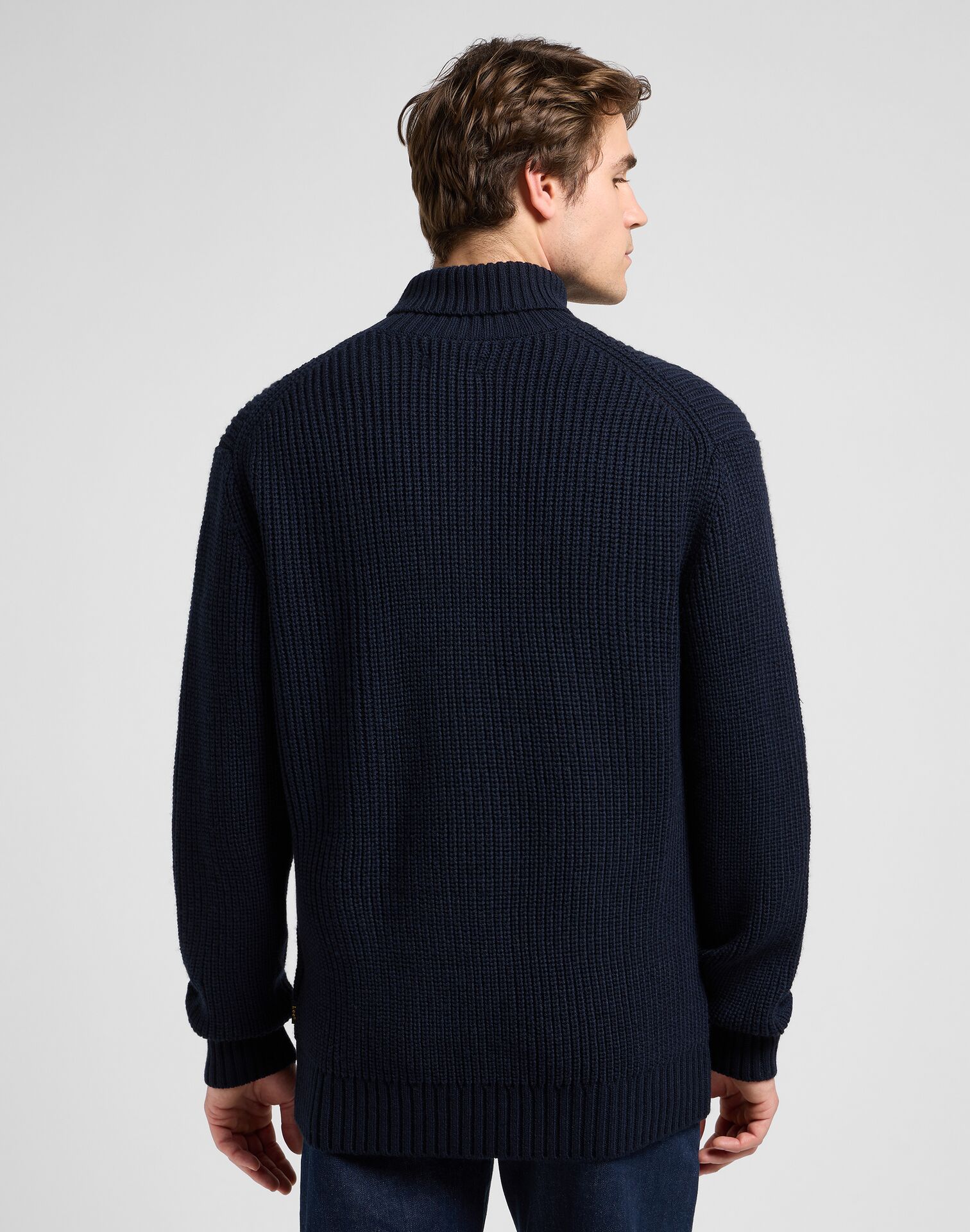 Lee HEAVY TURTLE NECK RIVET NAVY - Image 4