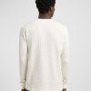 Lee LS WAFFLE TEE ECRU - Thumbnail Image 2