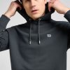 Lee PLAIN HOODIE WASHED BLACK - Thumbnail Image 2