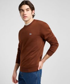 Alternative view of Lee PATCH CREW SWS LUXE BROWN