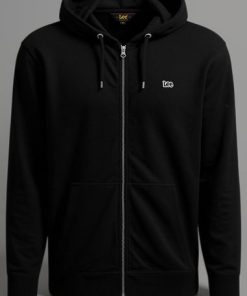 Lee Basic Zip Through Ho Black