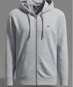 Lee Basic Zip Through Ho Grey
