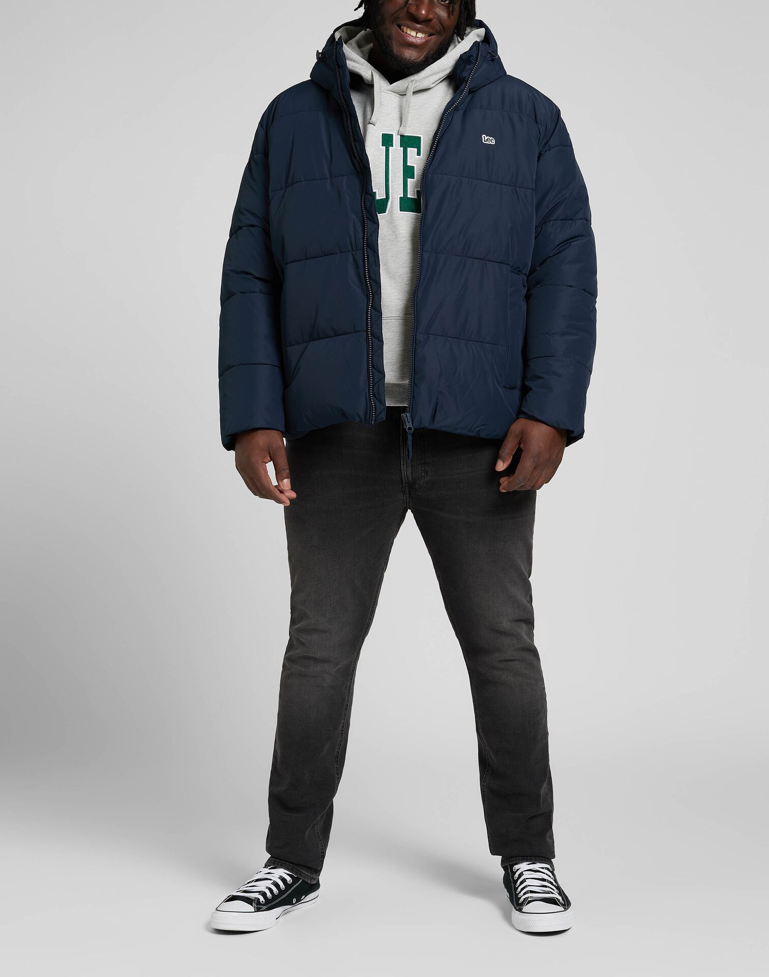 Lee Puffer Jacket Sky Captain - Image 3