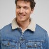 Lee Sherpa Jacket True Blue - Thumbnail Image 2