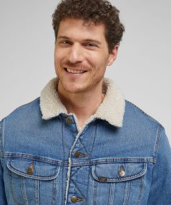 Alternative view of Lee Sherpa Jacket True Blue