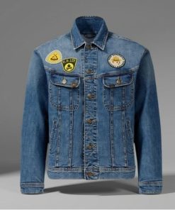 Relaxed Rider Jacket Worn In Utlity