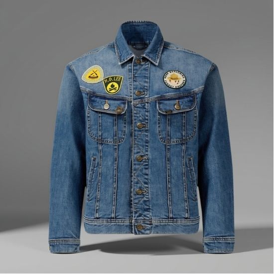 Relaxed Rider Jacket Worn In Utlity - Image 1