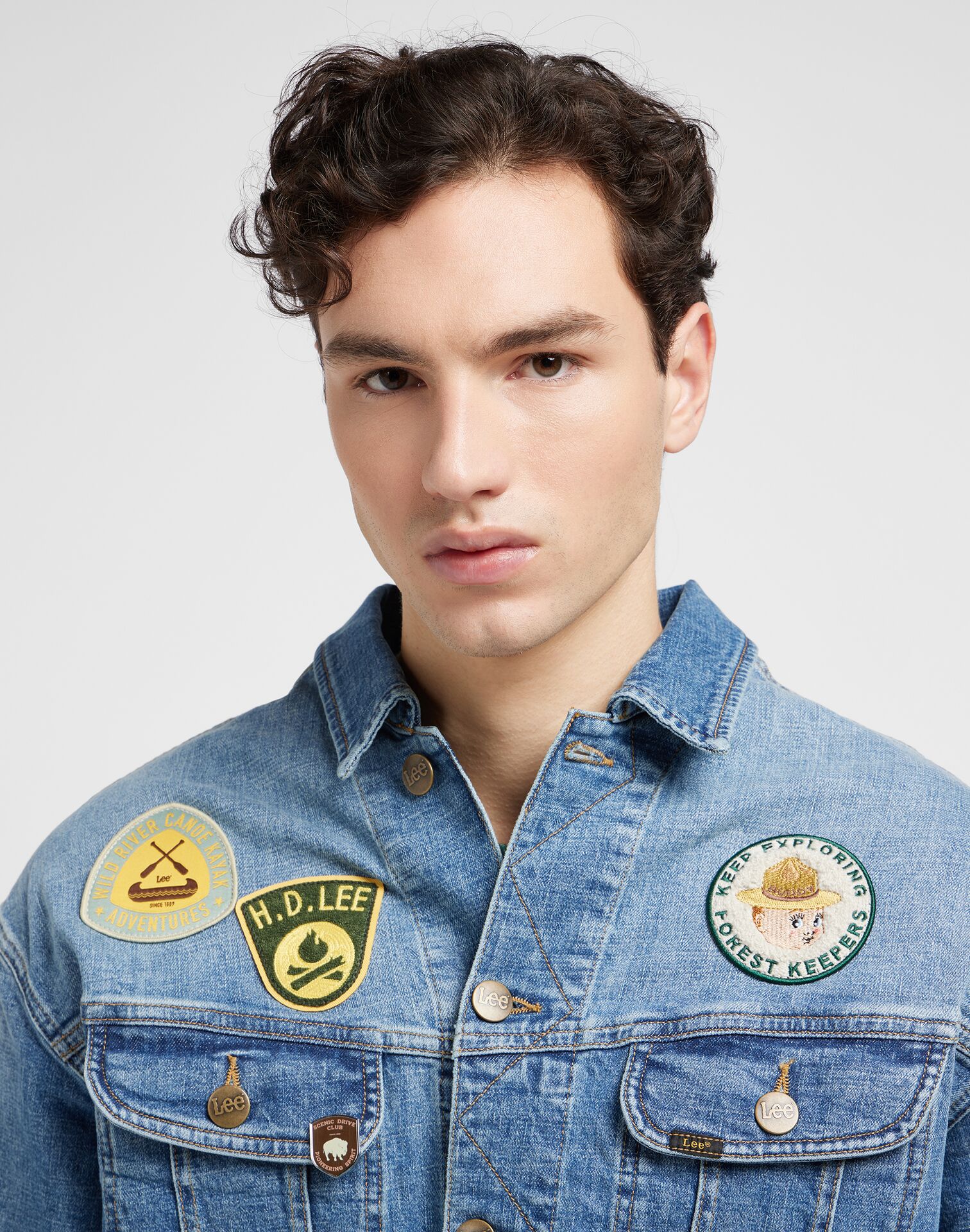 Relaxed Rider Jacket Worn In Utlity - Image 2