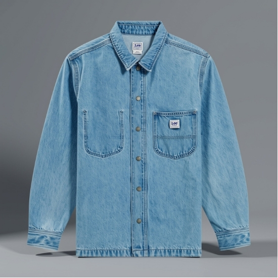 Rlx Workwear Overshirt Skyline Wash - Image 1