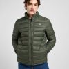 Lee Stand Collar Puffer Olive Gray - Thumbnail Image 4