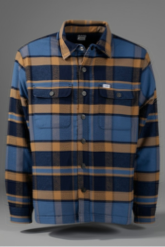 Lee Sherpa Overshirt Midcentury Rivet P - Image 1