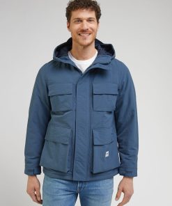 Alternative view of Lee Utility Jacket Deep Waters