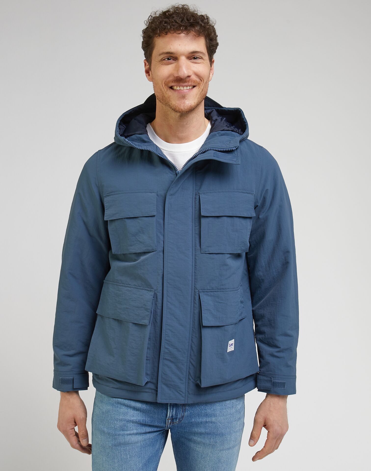 Lee Utility Jacket Deep Waters - Image 2