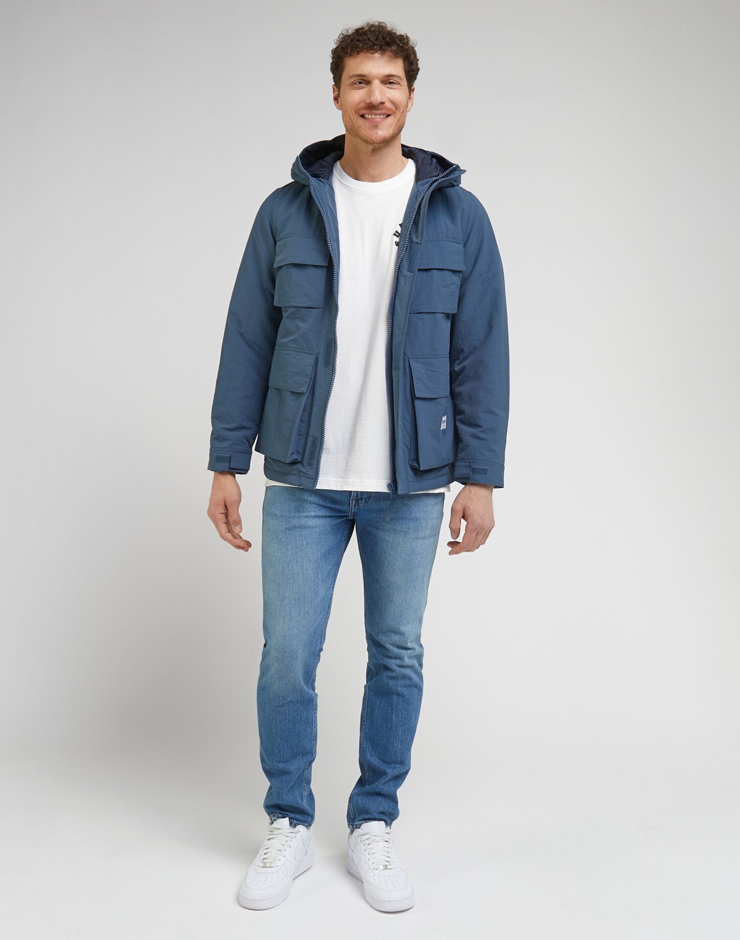 Lee Utility Jacket Deep Waters - Image 3