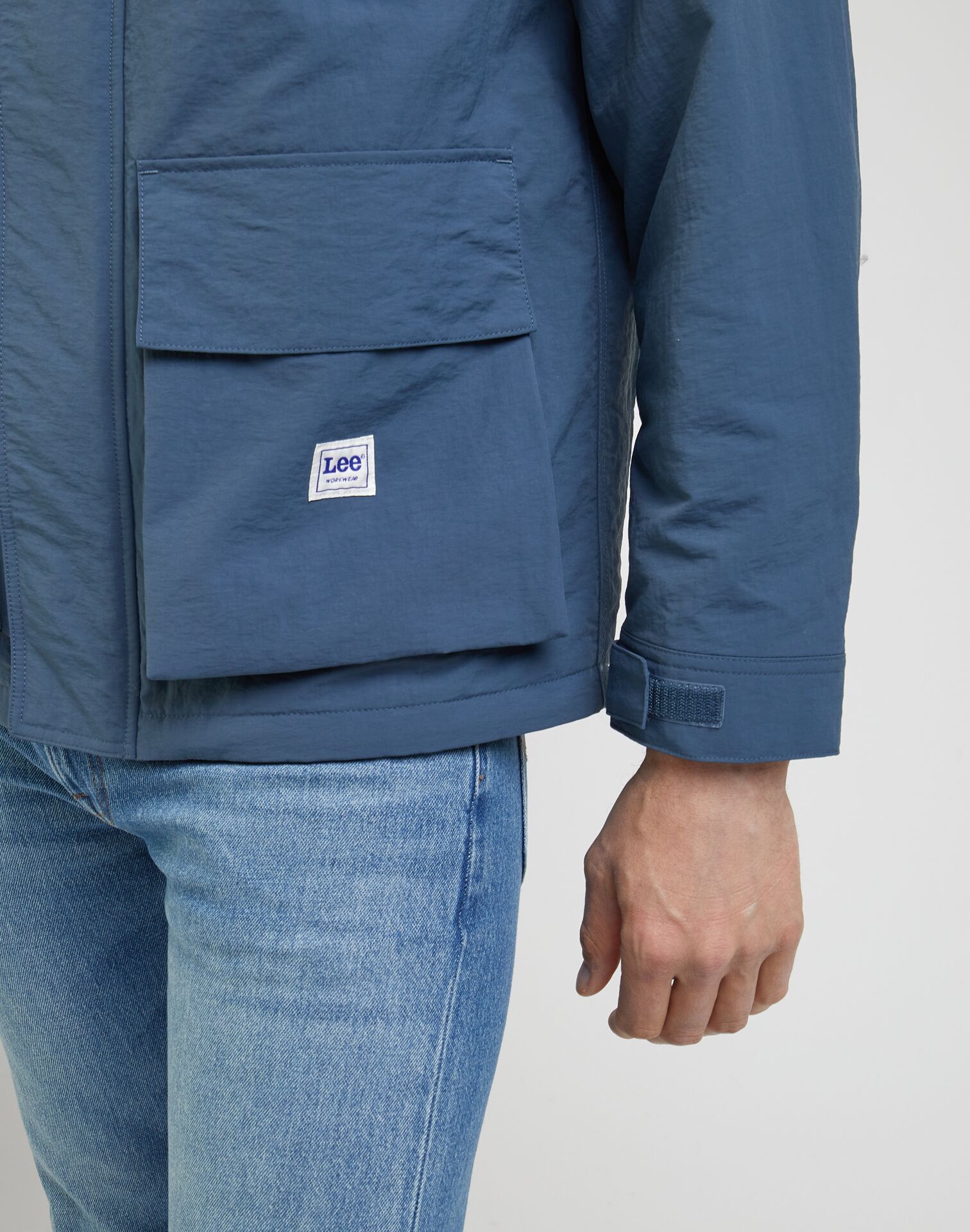 Lee Utility Jacket Deep Waters - Image 4