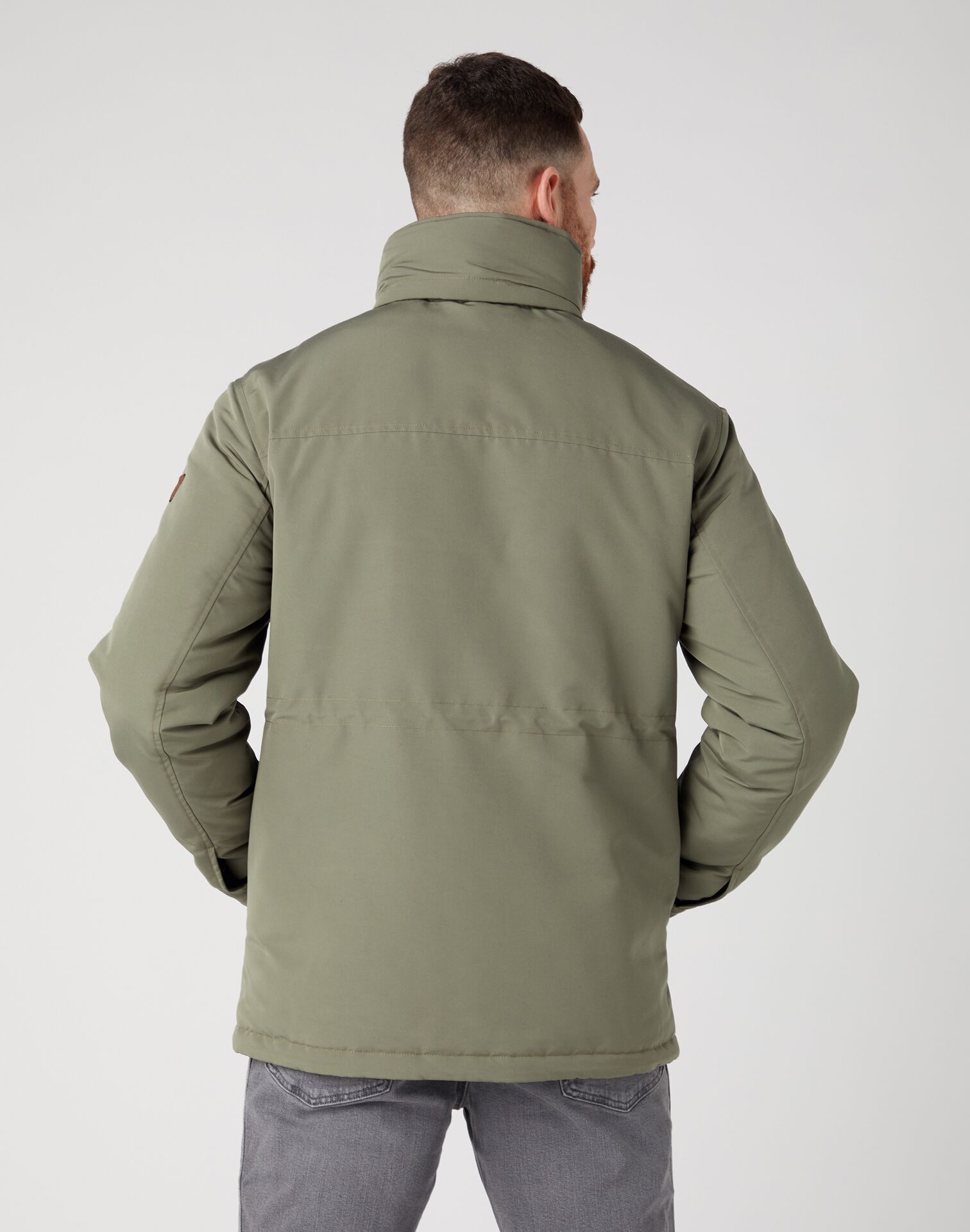 Wrangler Bodyguard Jacket Dusty Oli - Image 4