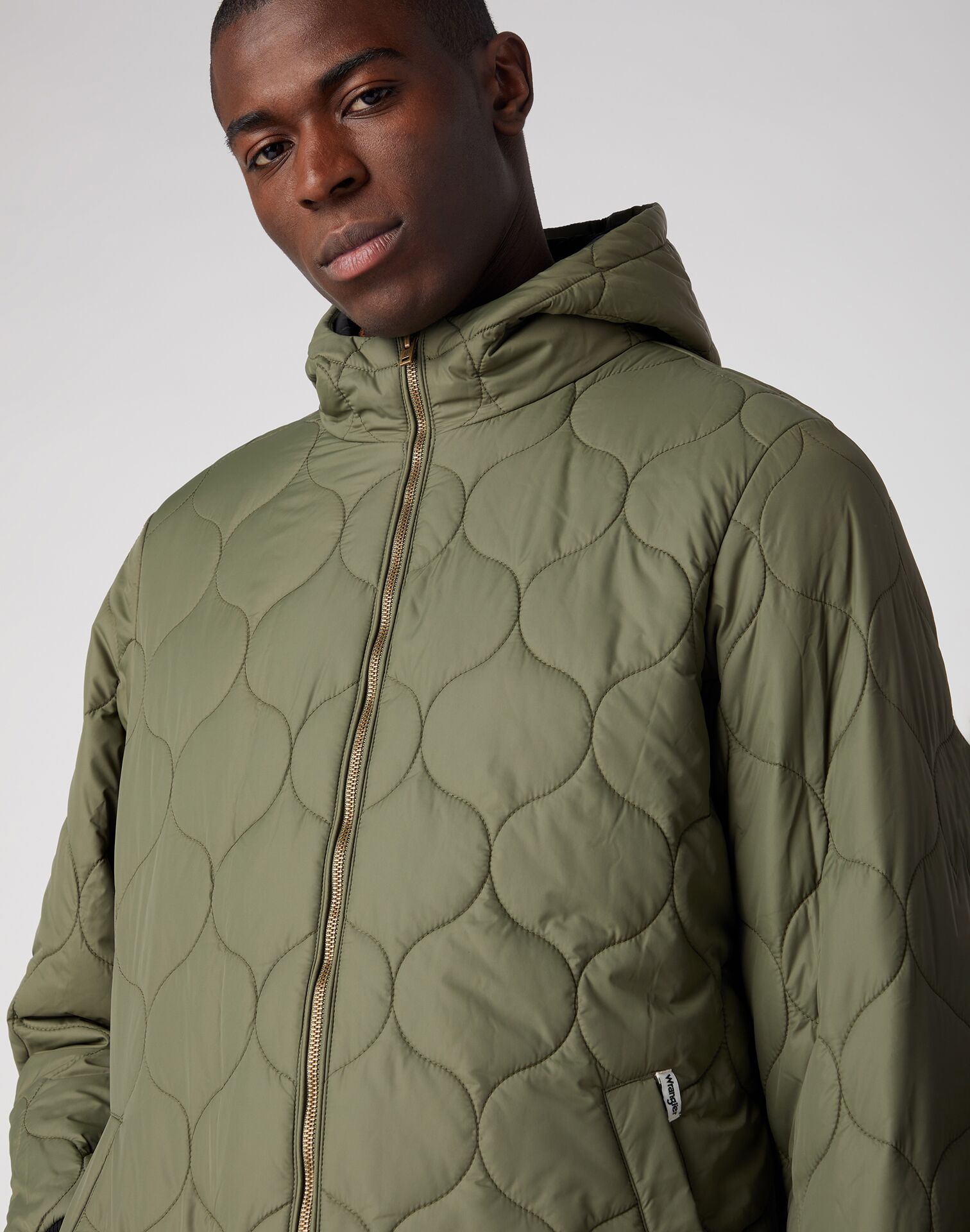 Wrangler 2 In 1 Parka Jacket Black - Image 3